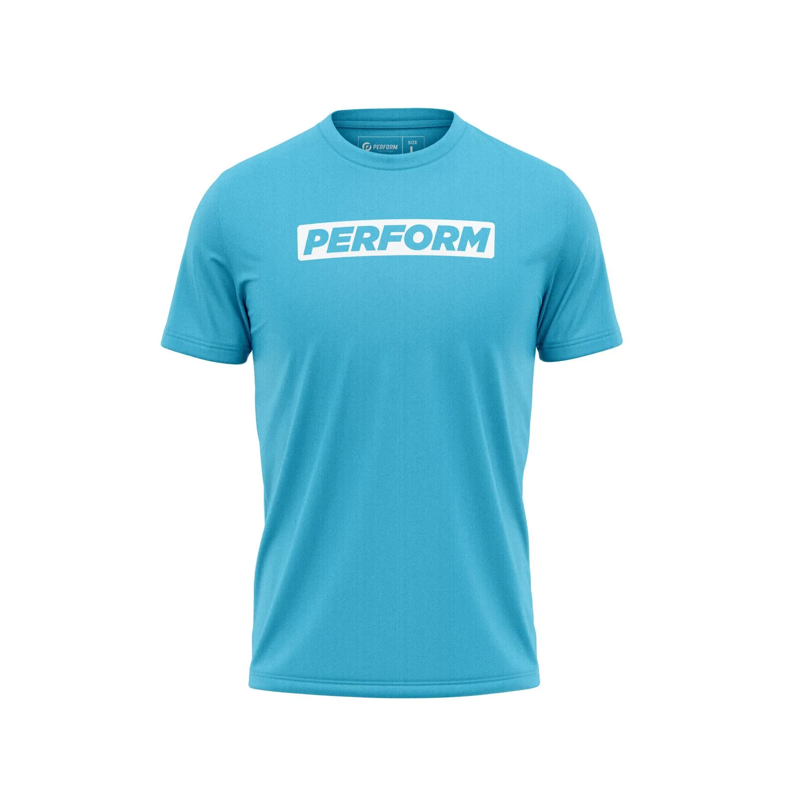 MEN'S PERFORM TEE - BLUE