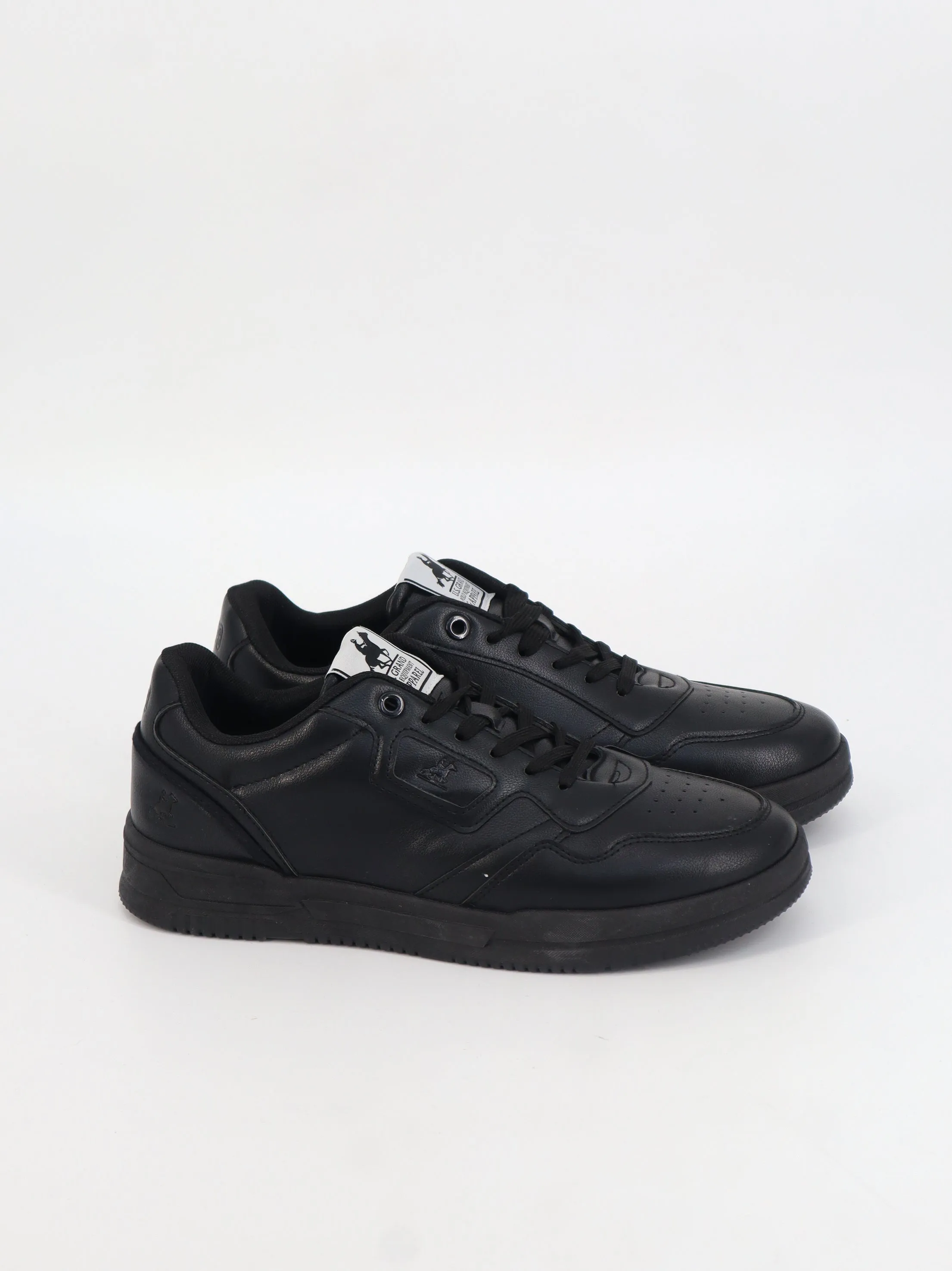 Men's Plain Casual Sneakers,Black