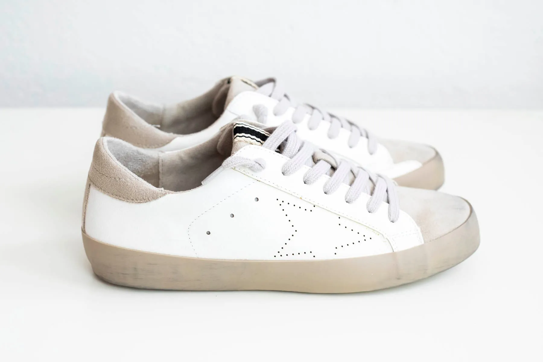 MIA White Star Sneakers