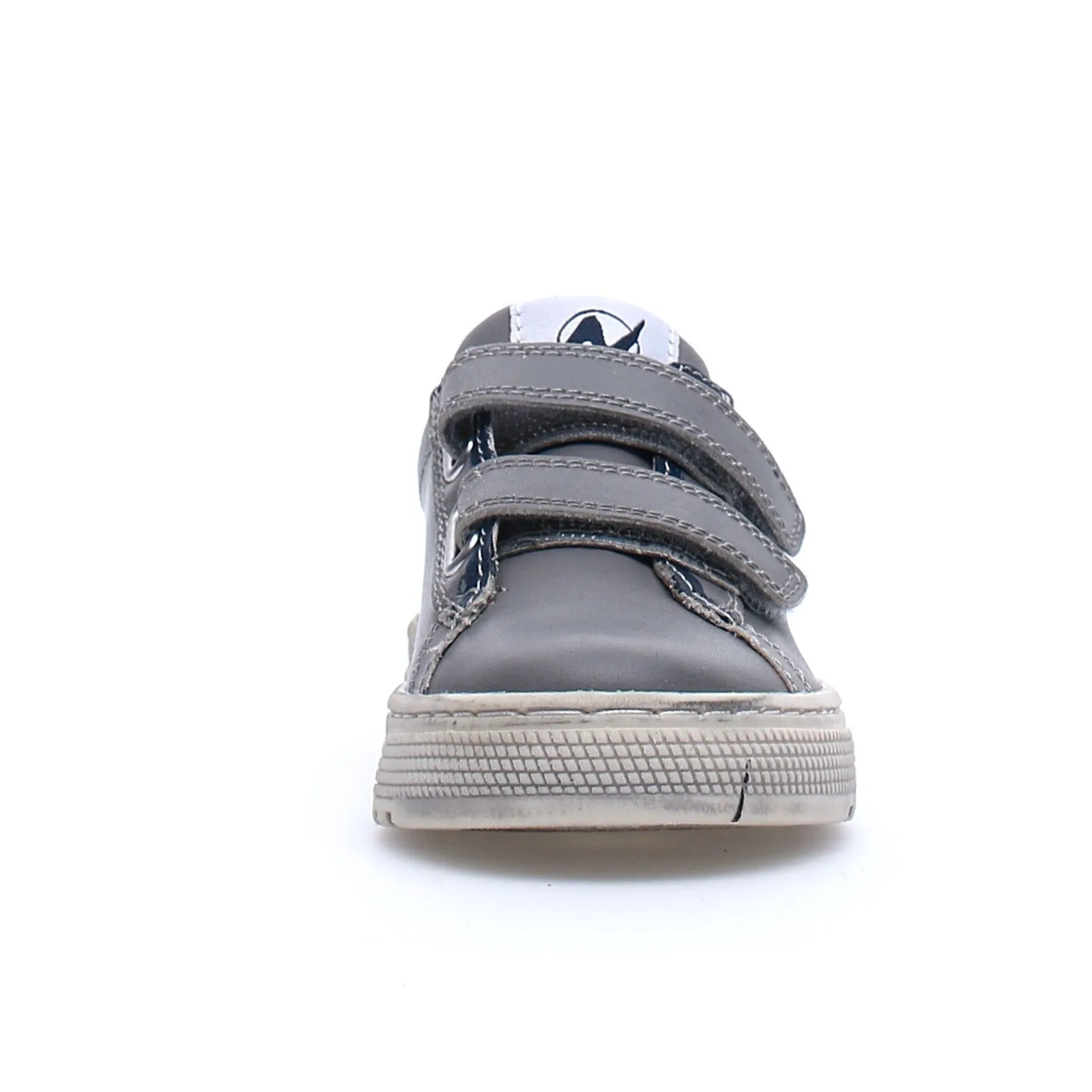 Naturino Boy's & Girl's Kokie Vl Calf Sneakers - Grey/Navy