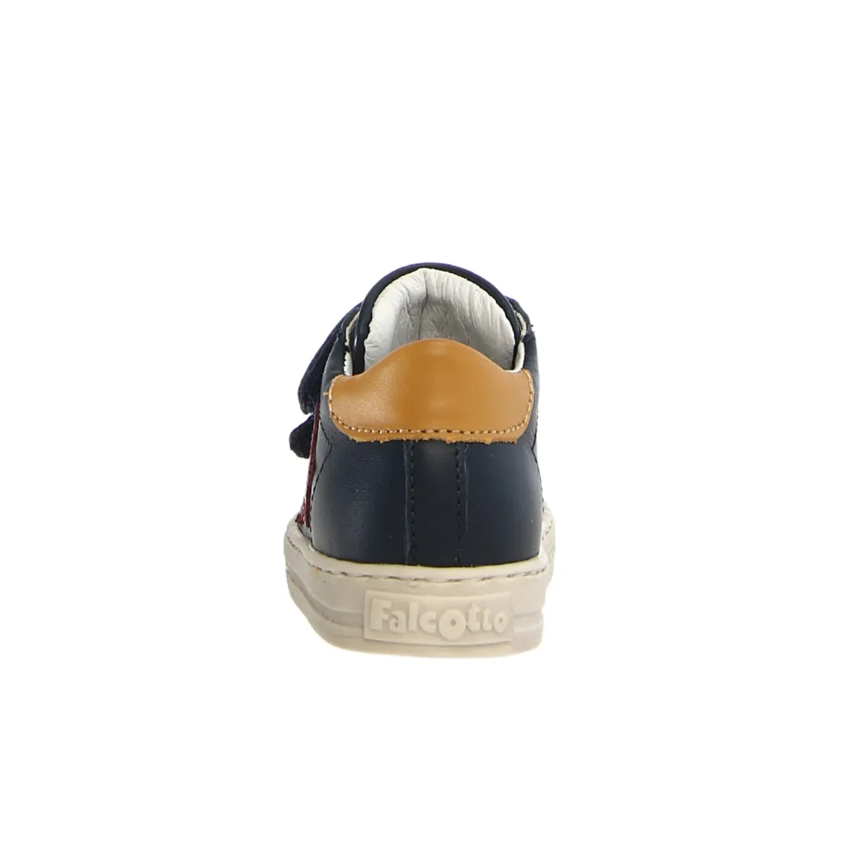 Naturino Toddler's (Sizes 21-26) Falcotto Sasha VL Navy Leather/Red Star