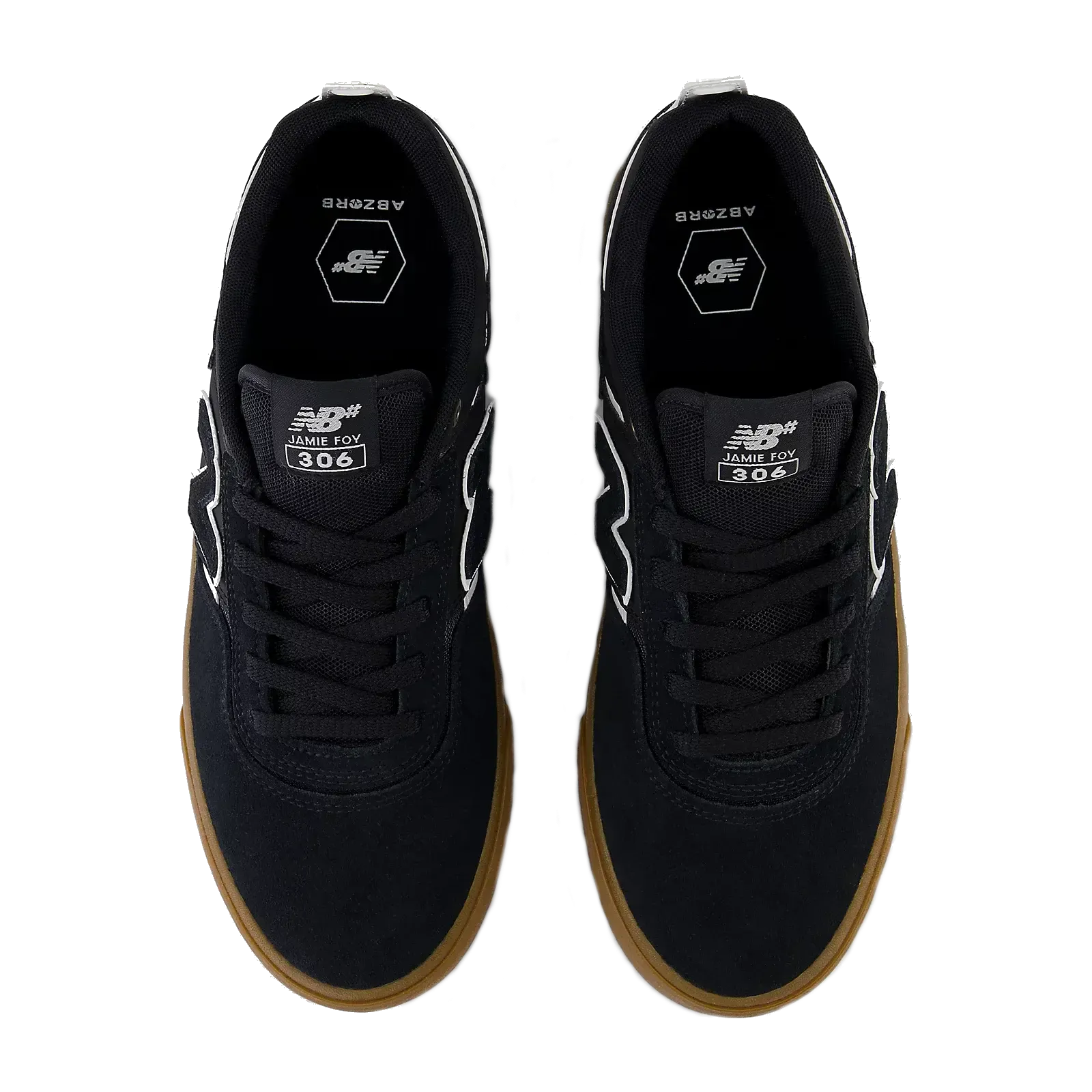 New Balance Numeric Foy 306 - Black/White/Gum