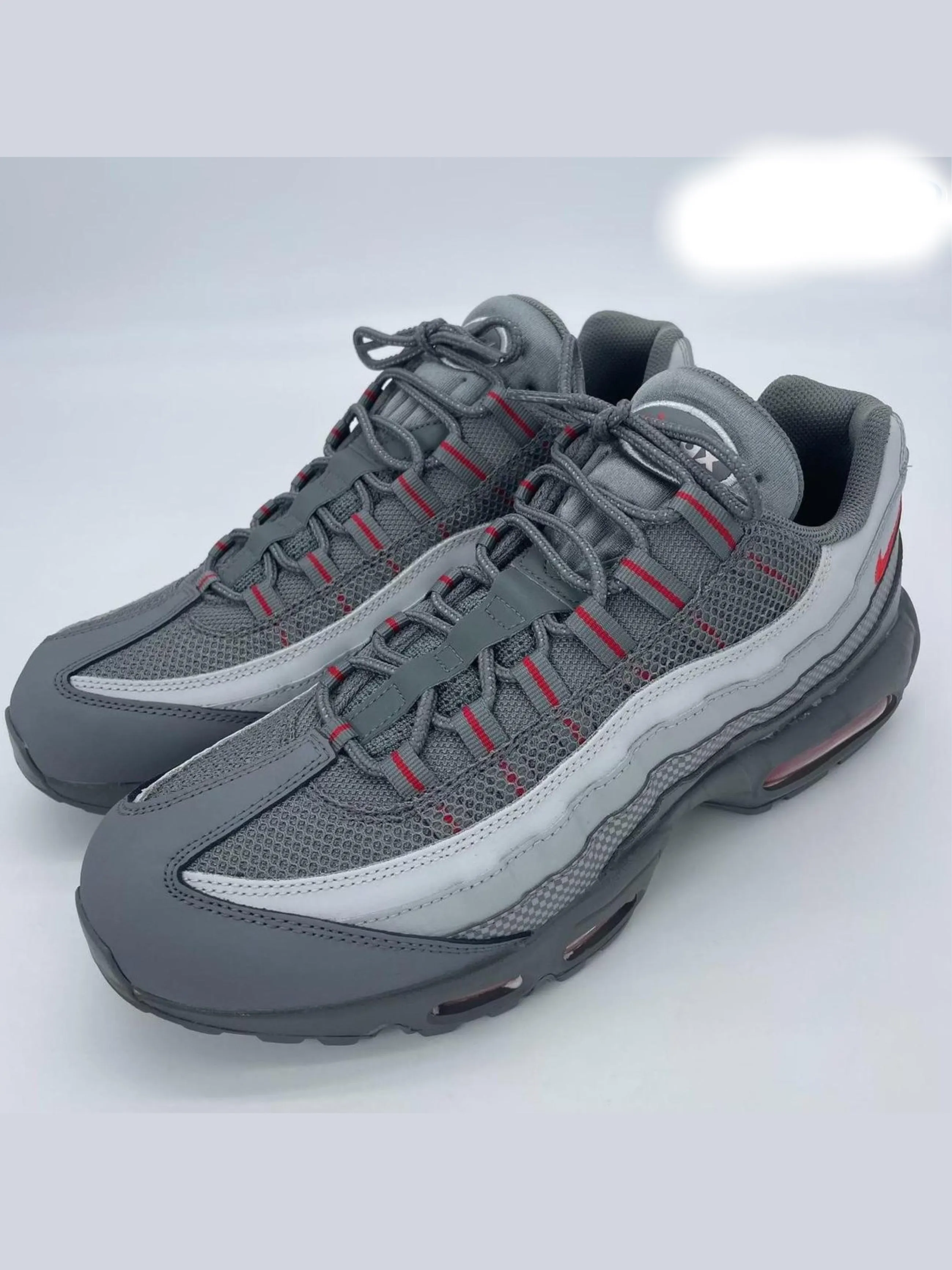 Nike Air Max 95 Essential Smoke Grey University Red