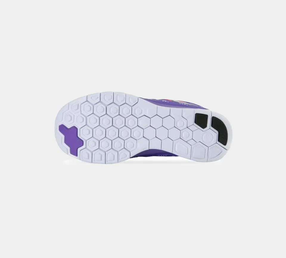 NIKE FREE 5.0 (GS) PURPLE/BLOOD ORANGE 644446 500