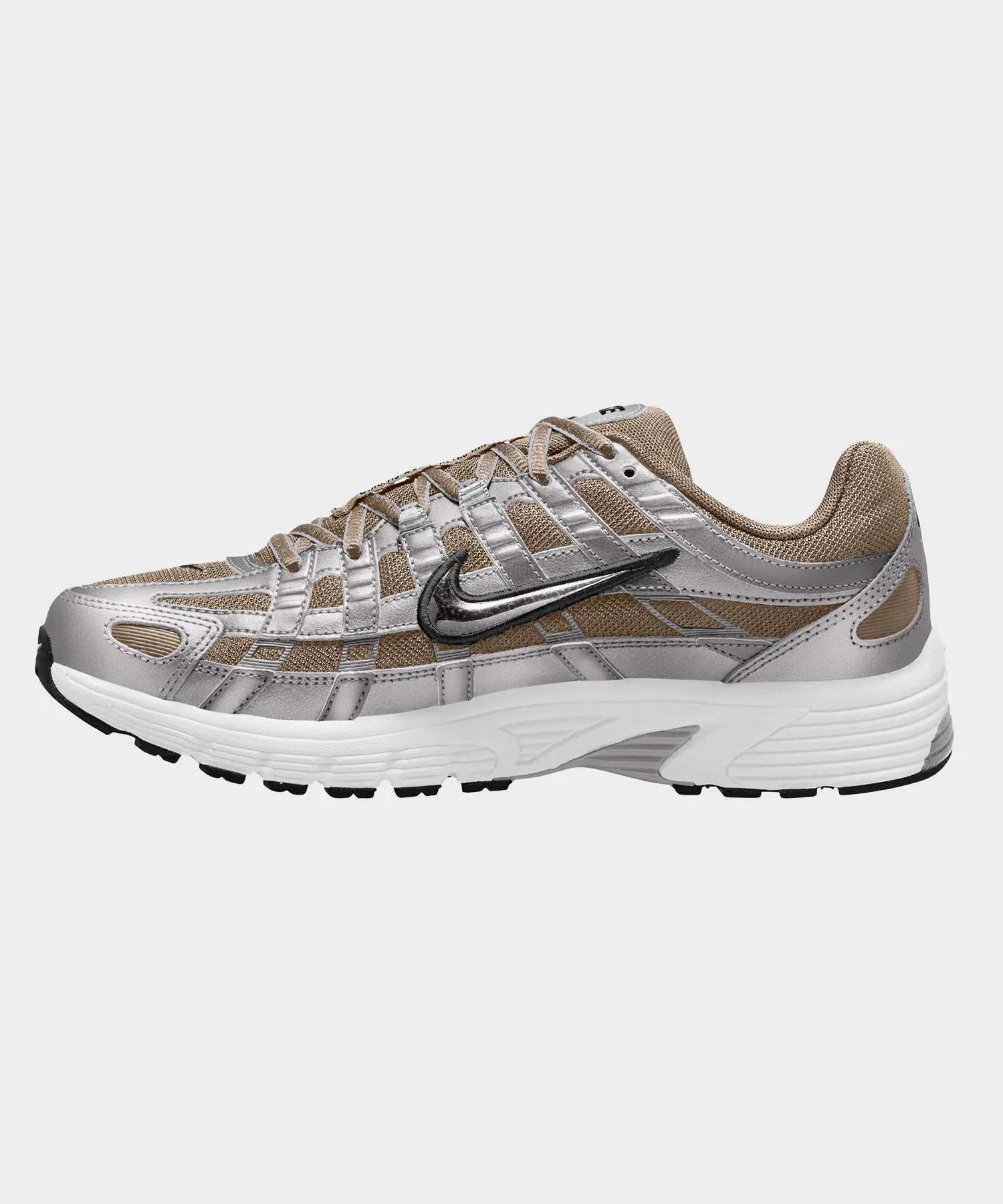 Nike P-6000 in Khaki   Metallic Platinum