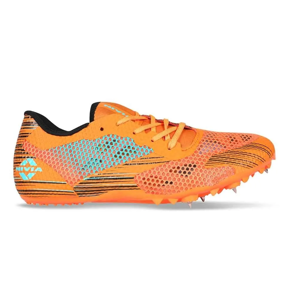 Nivia Track And Field-100 Shoe Orange