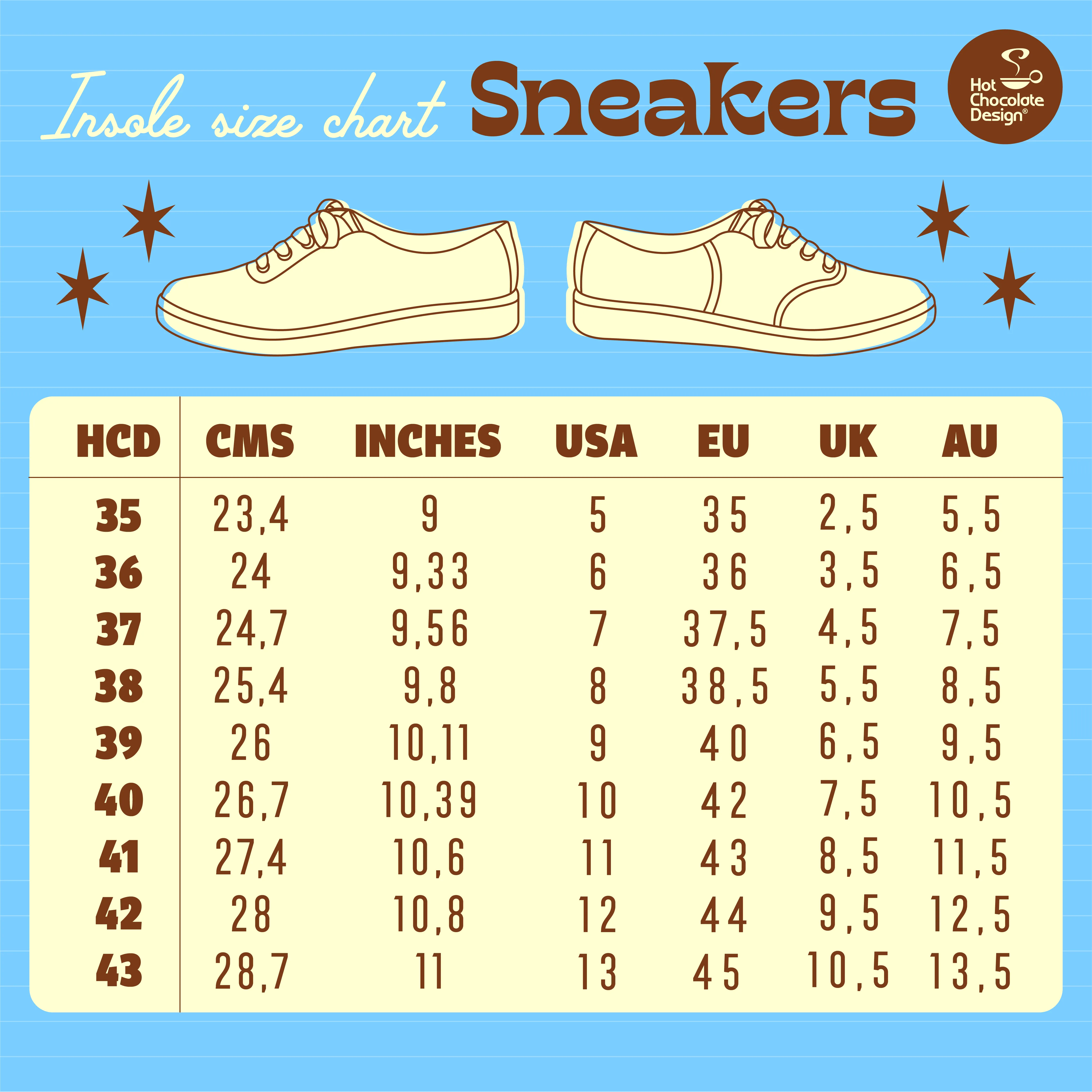 Oceanic Casual Sneaker from Hot Chocolate Design