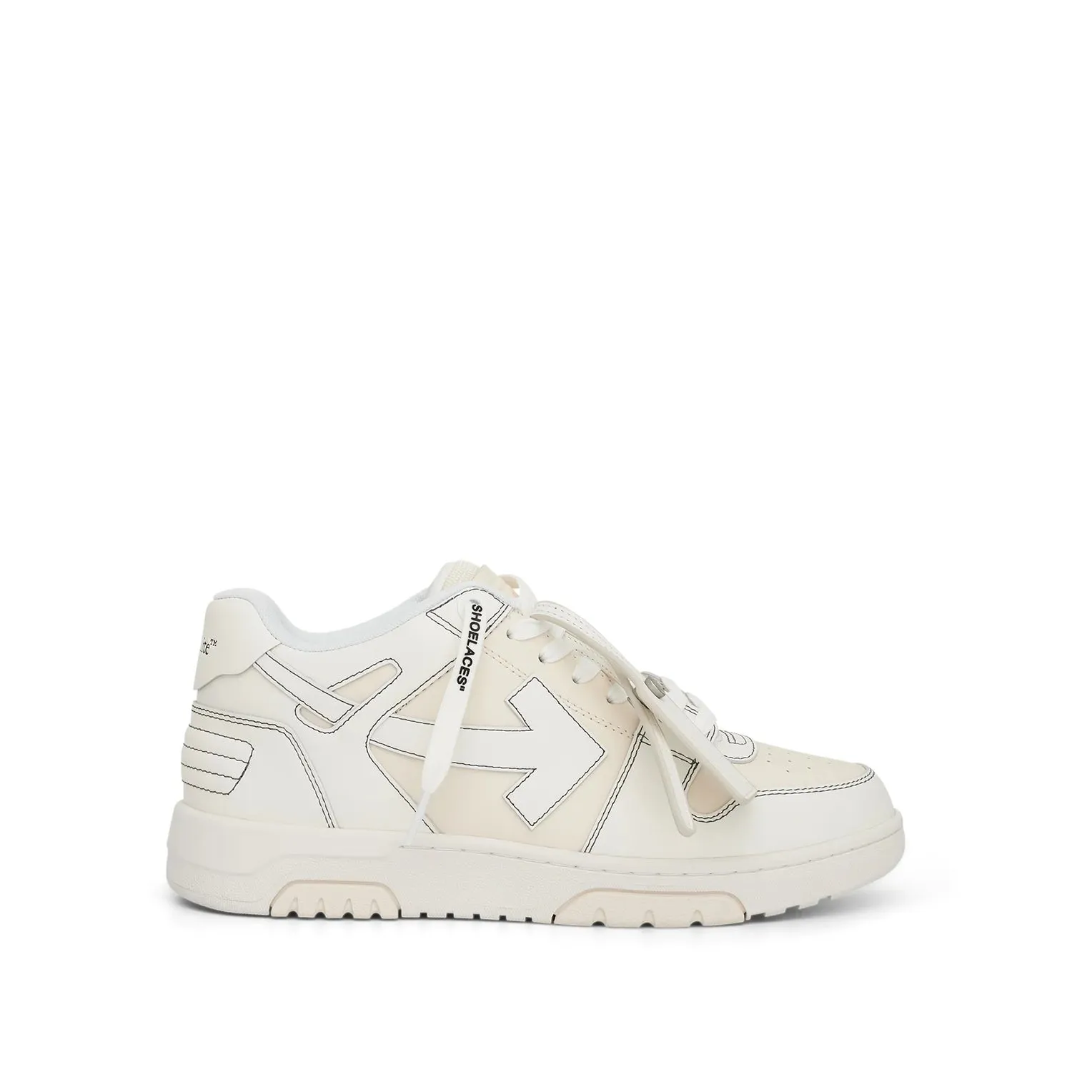 Off-White Cream Out Of Office Sneakers
