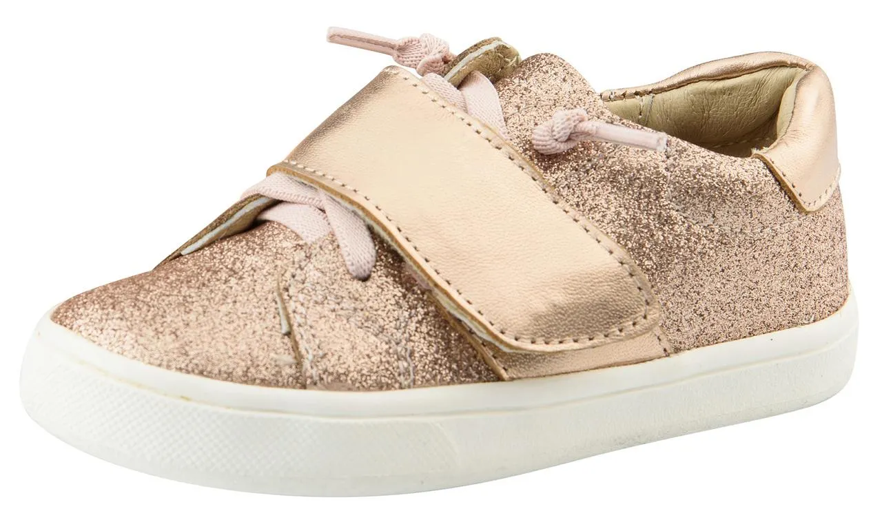 Old Soles Girl's The Oscar Sneaker Shoe, Glam Rose/Copper