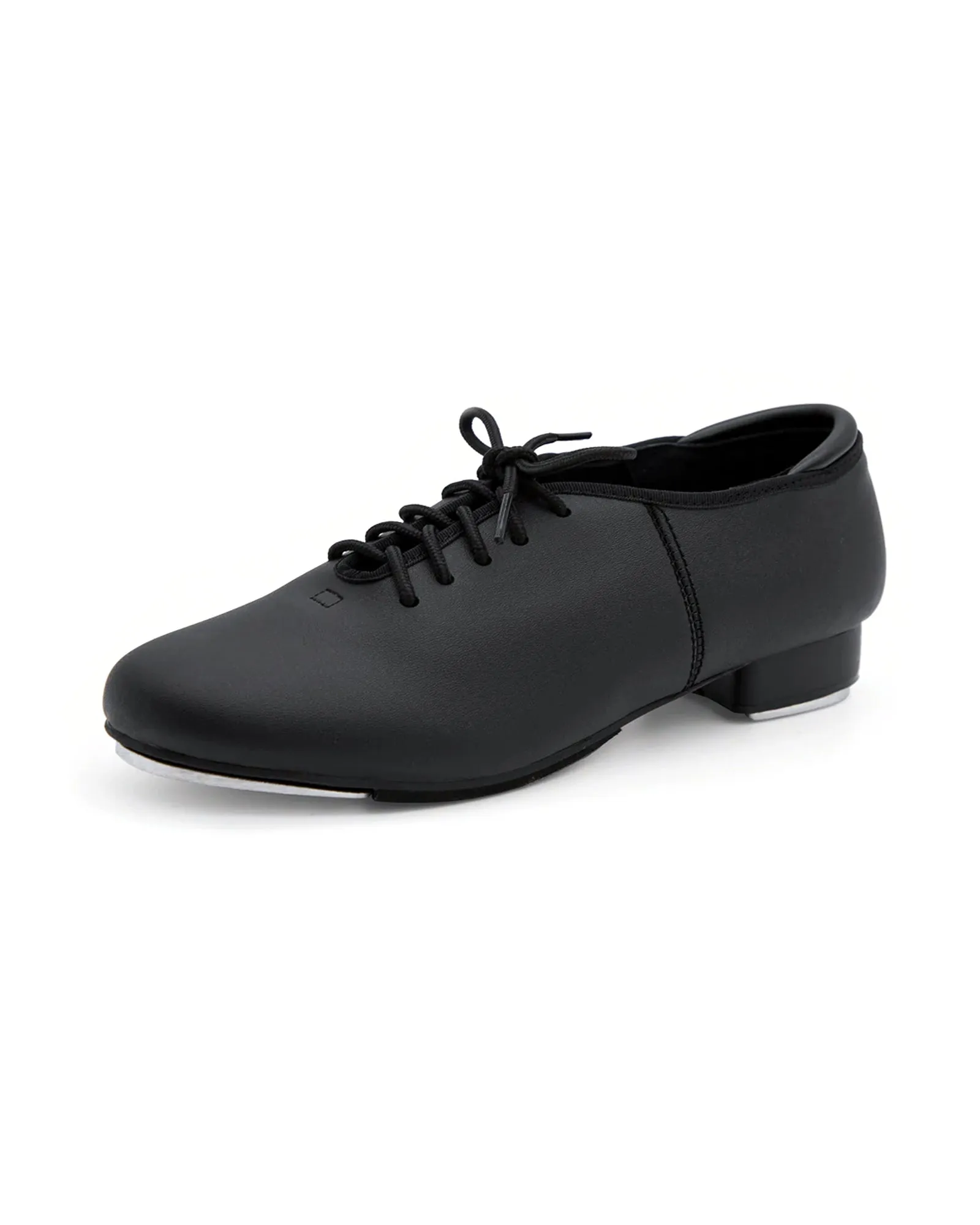 PU Leather Lace-Up Tap Dance Shoes for Women and Men