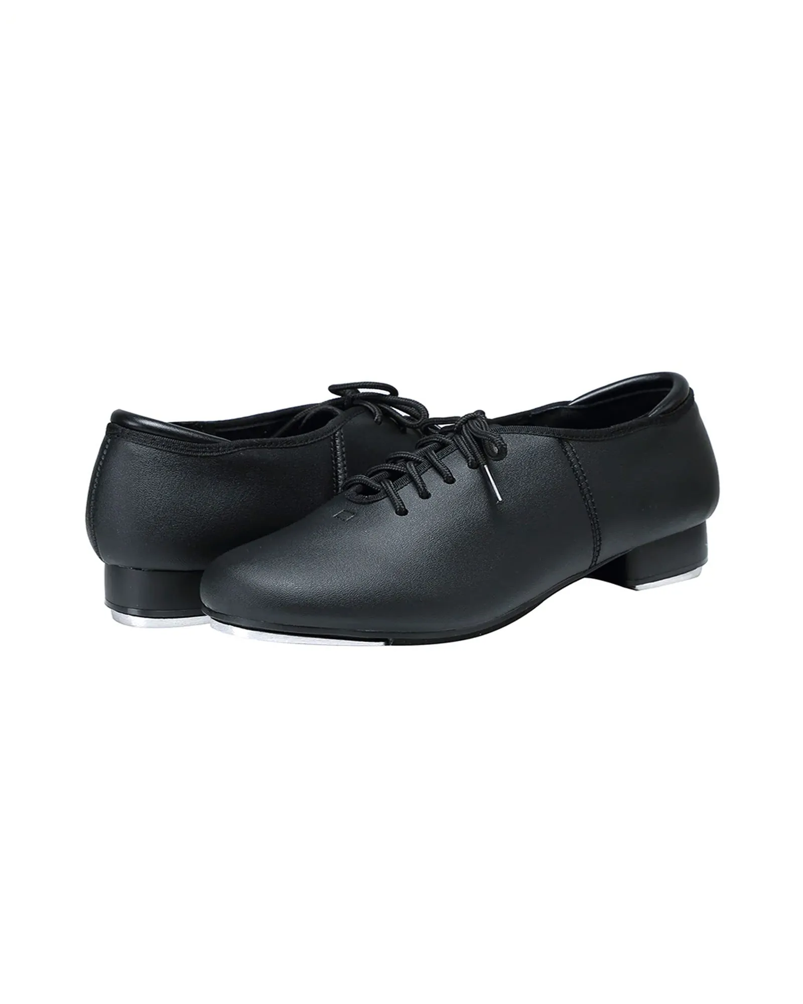 PU Leather Lace-Up Tap Dance Shoes for Women and Men