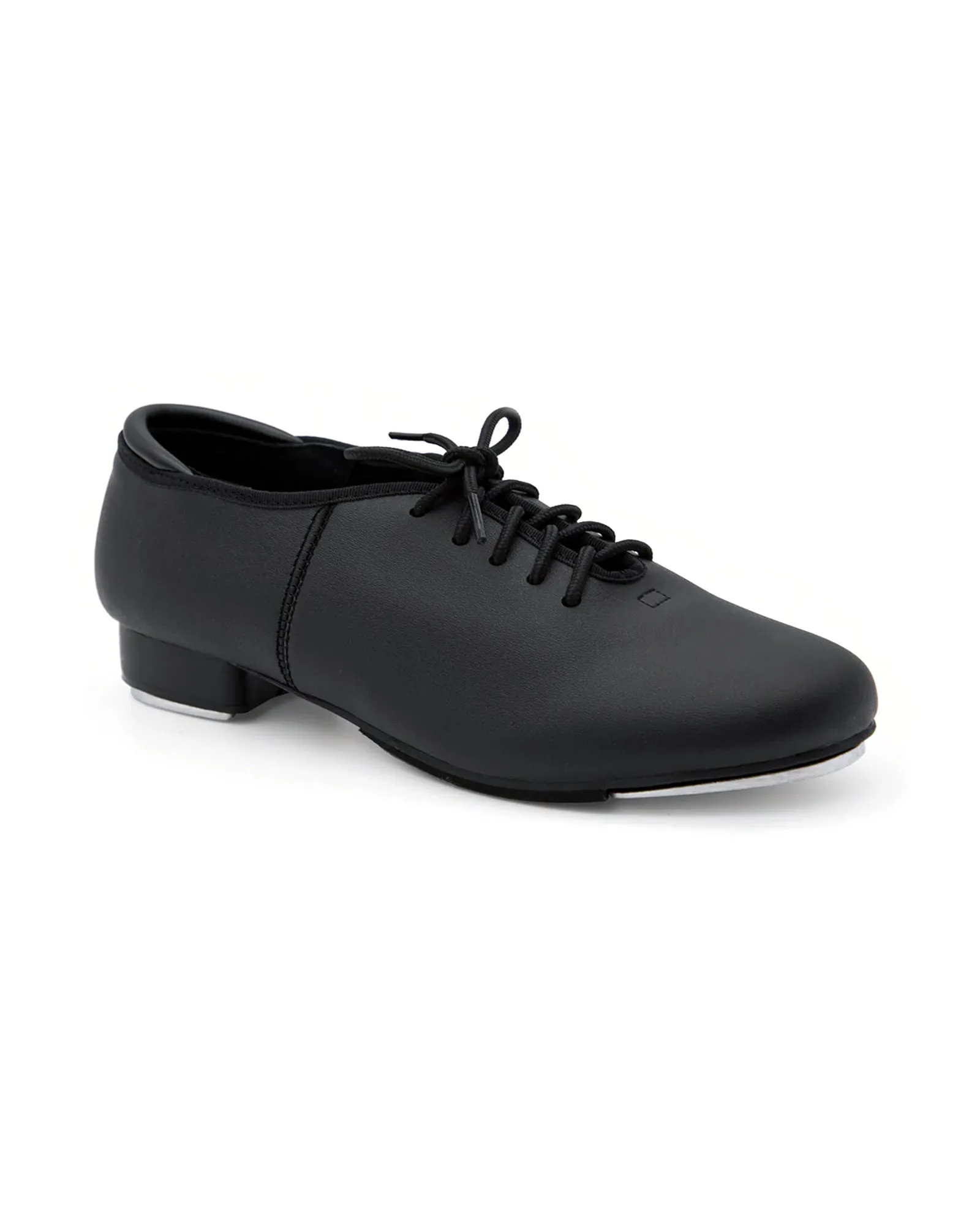 PU Leather Lace-Up Tap Dance Shoes for Women and Men