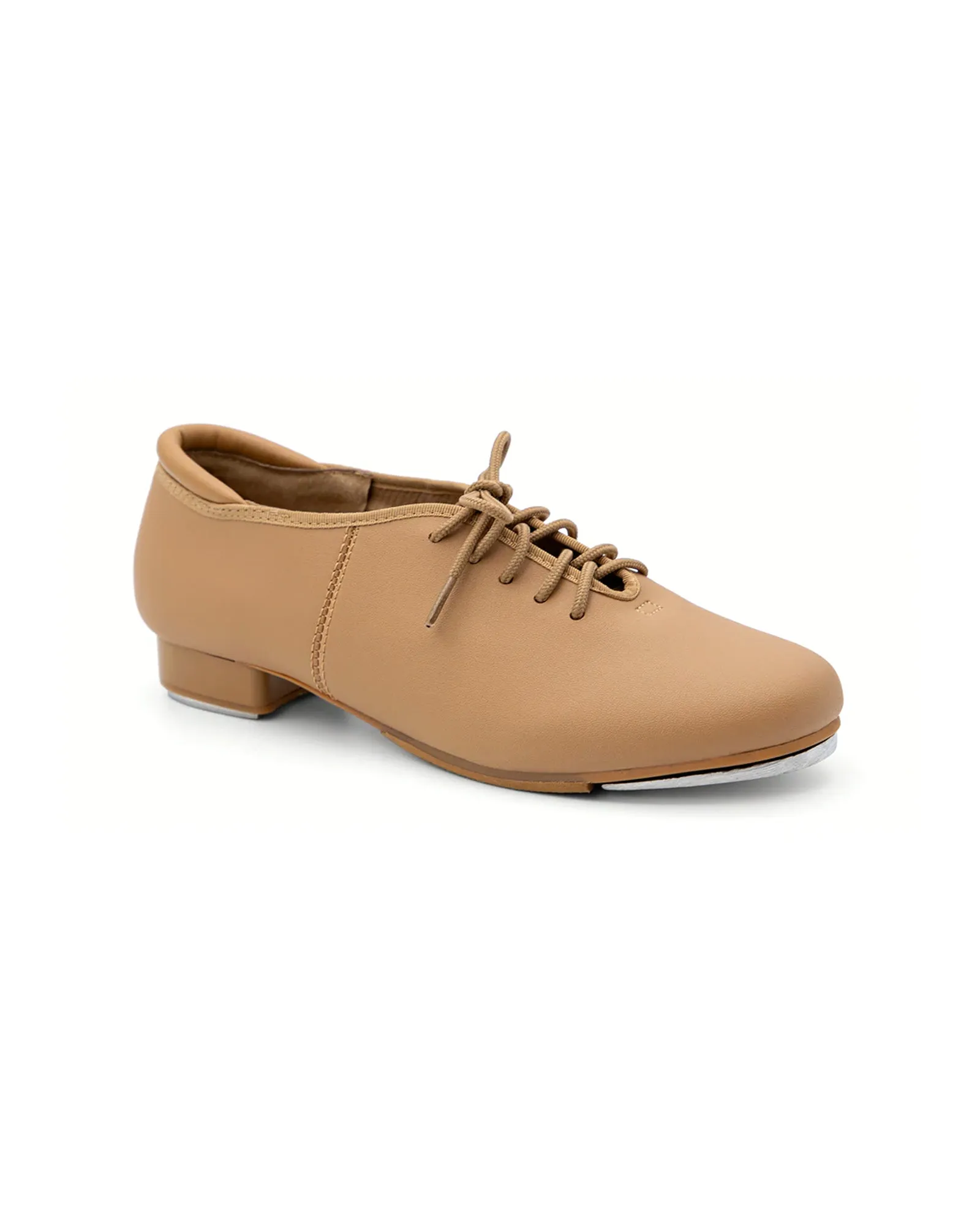 PU Leather Lace-Up Tap Dance Shoes for Women and Men