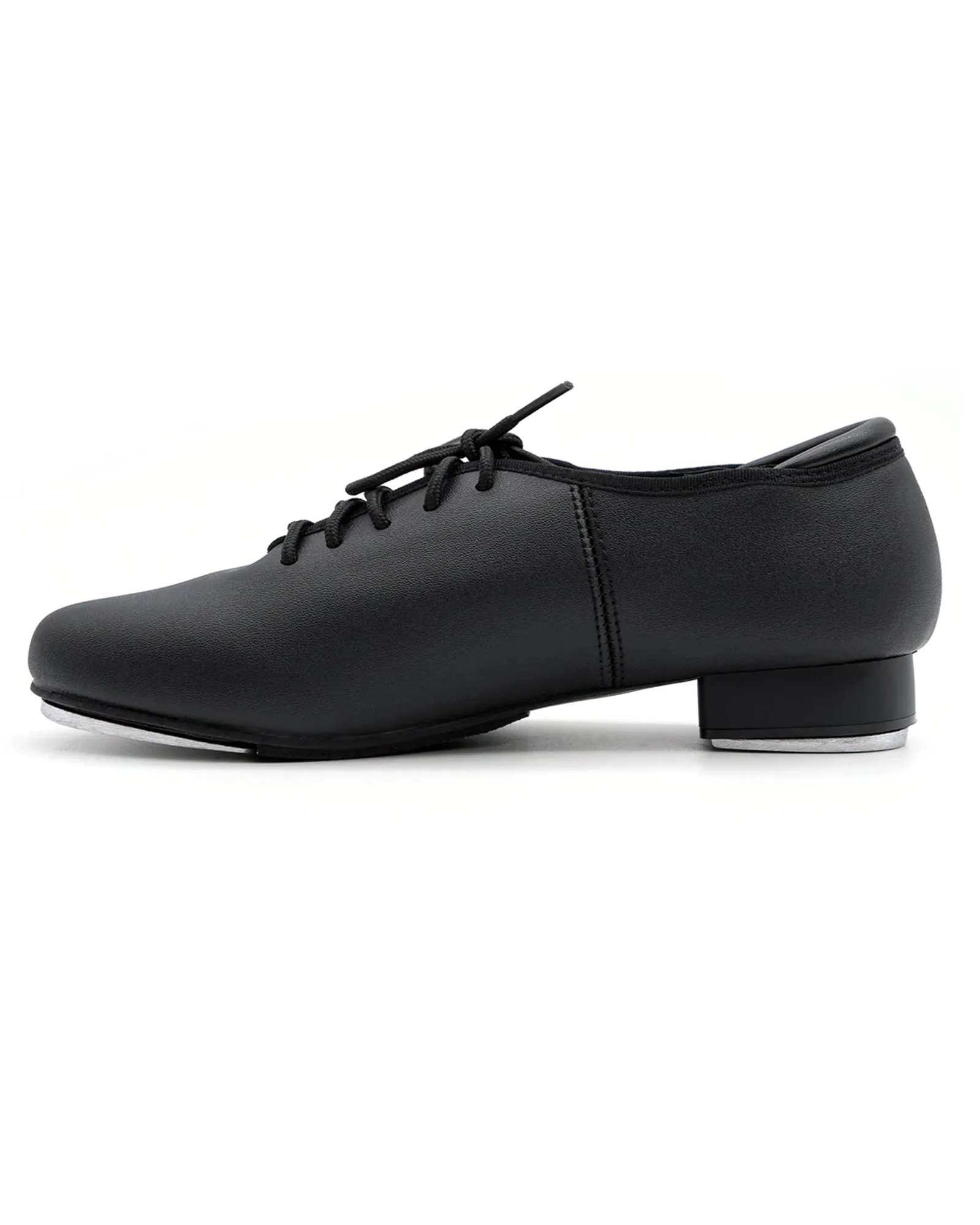 PU Leather Lace-Up Tap Dance Shoes for Women and Men