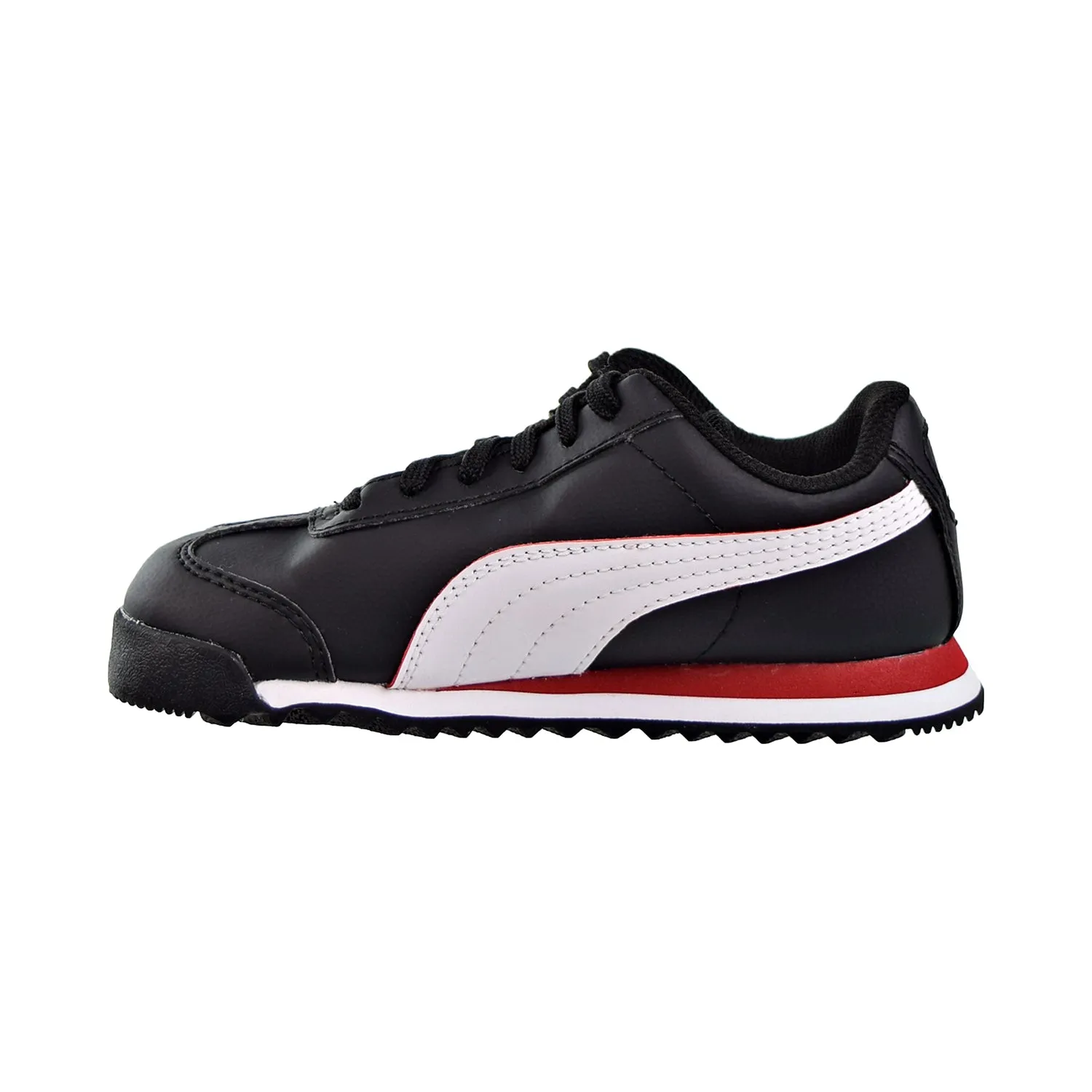 Puma Scuderia Ferrari Roma PS Little Kids' Shoes Black/White/Rosso Corsa