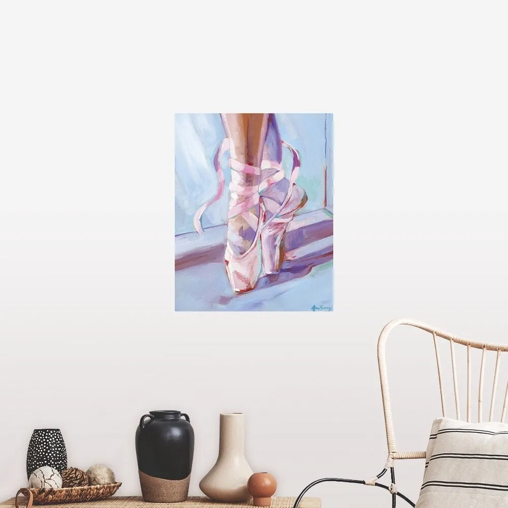 "Ballet Shoes" Poster Print
