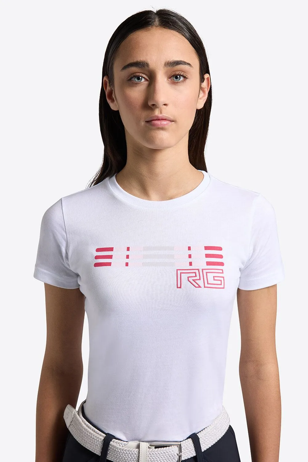 RG Italia Triple Bar T-Shirt- Girls