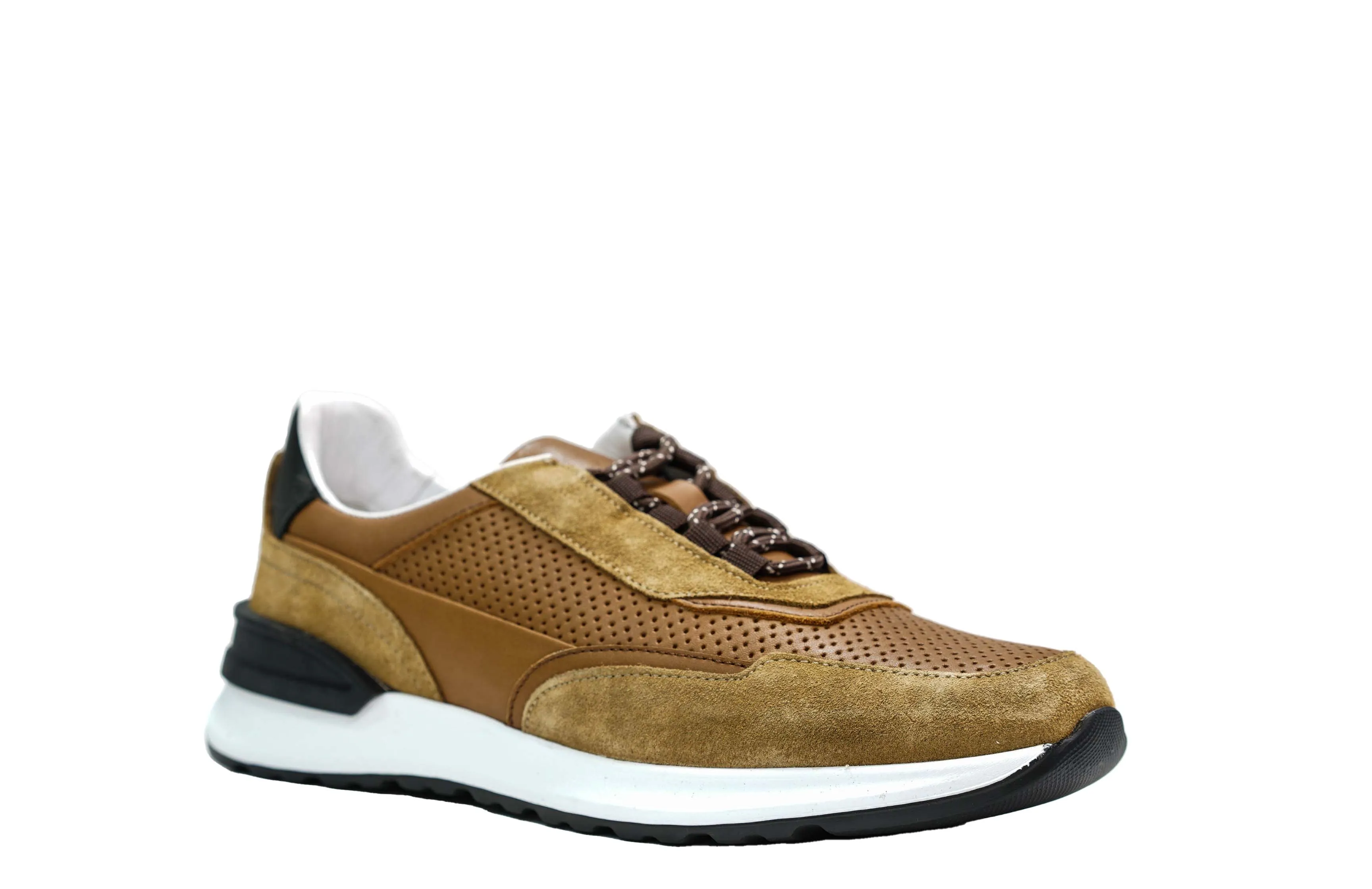 Roberto Serpentini Men's Tan Sneaker M01115