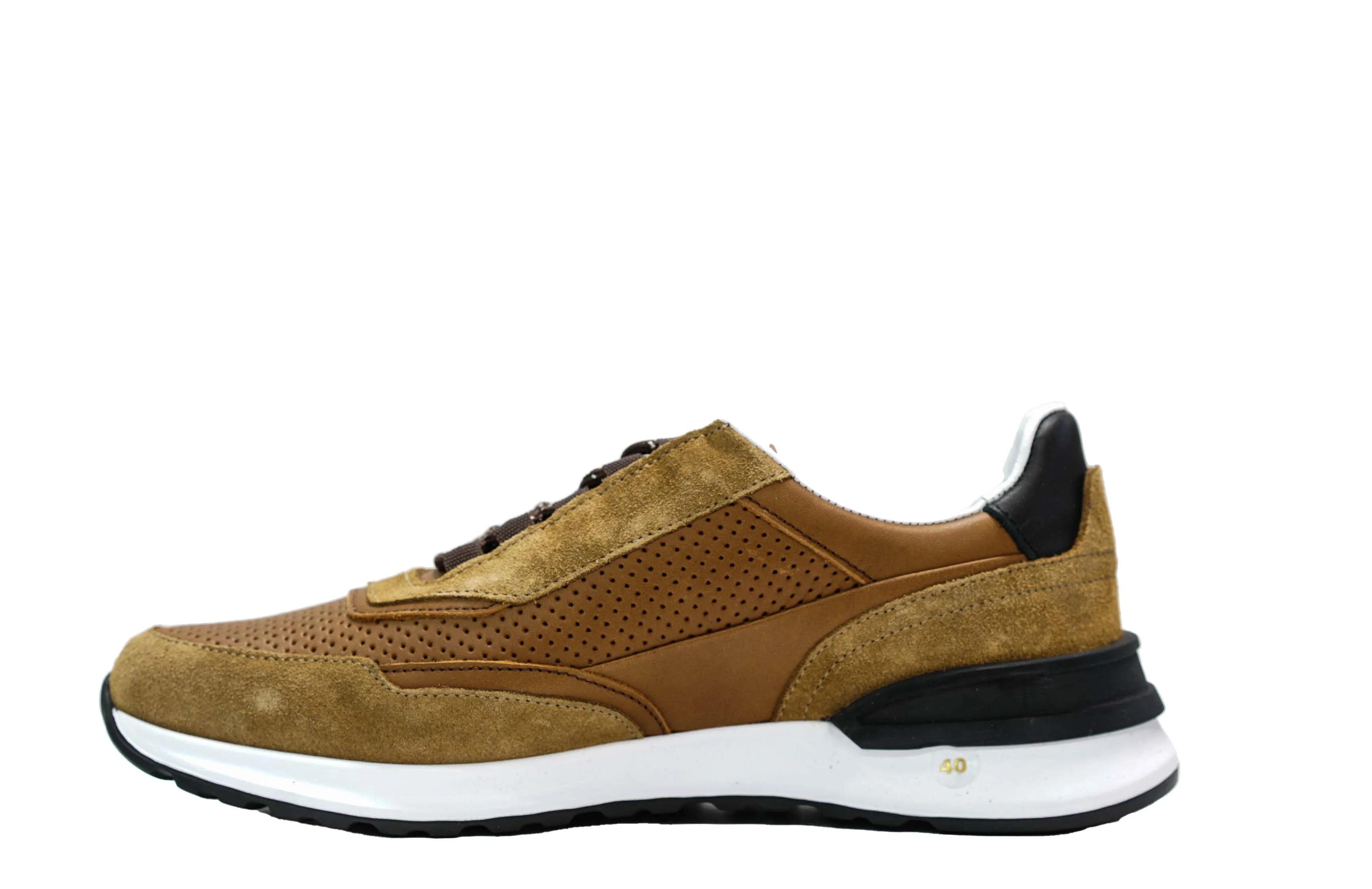 Roberto Serpentini Men's Tan Sneaker M01115