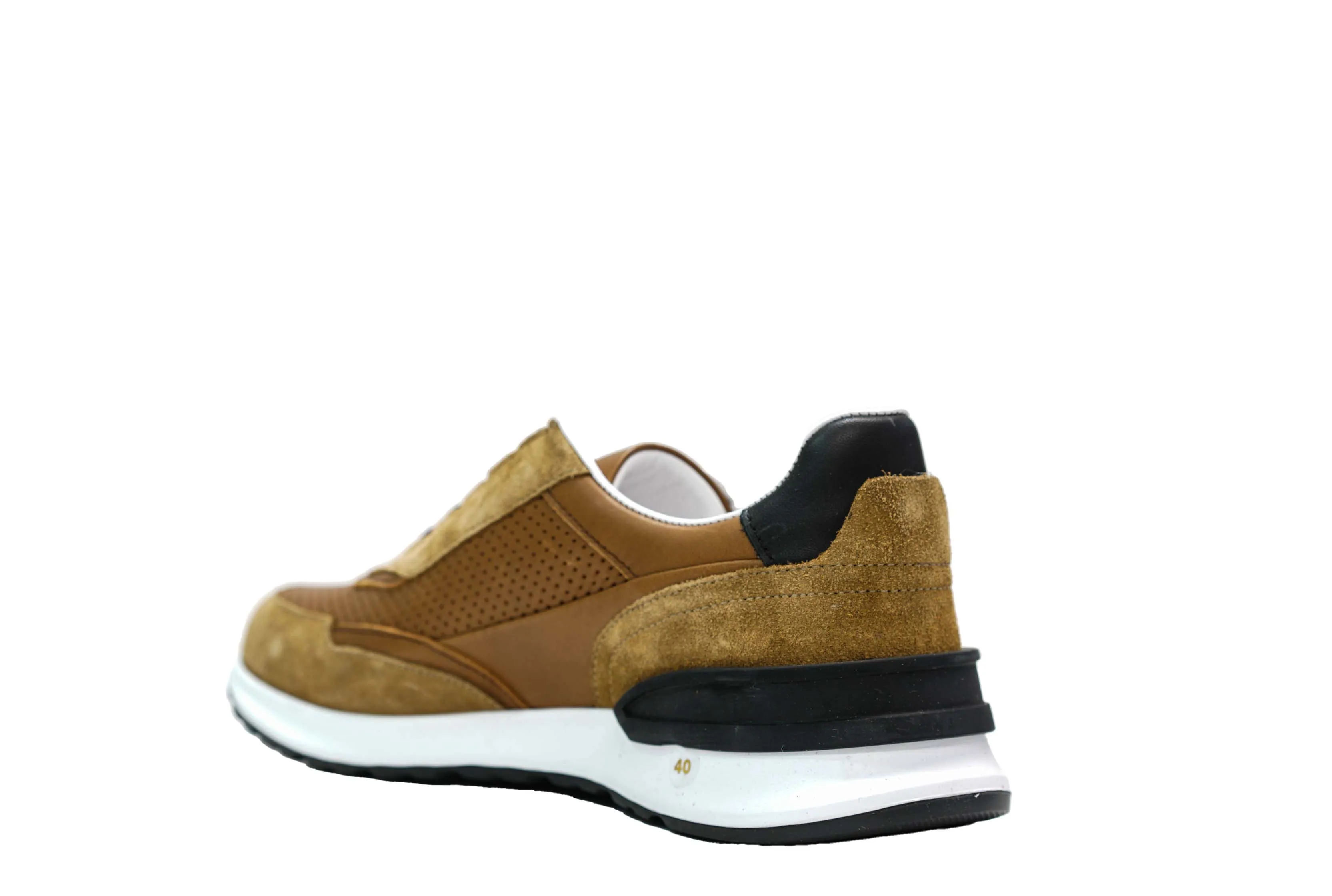 Roberto Serpentini Men's Tan Sneaker M01115