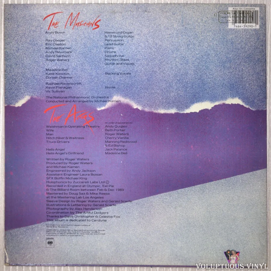 Roger Waters – The Pros And Cons Of Hitch Hiking (1984) Uncensored Cover