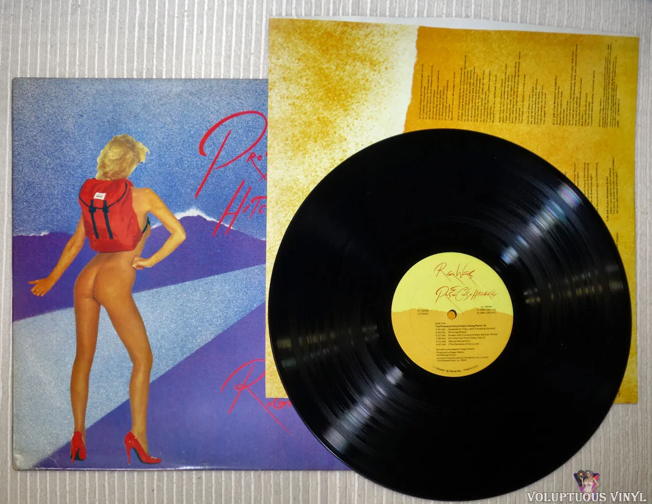 Roger Waters – The Pros And Cons Of Hitch Hiking (1984) Uncensored Cover