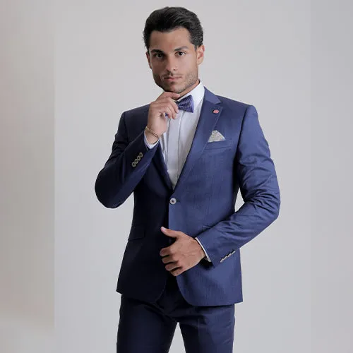 Royal blue Digel suit