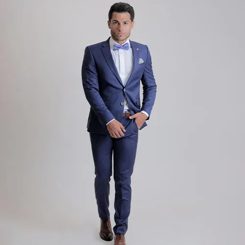 Royal blue Digel suit