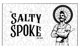 Salty Spoke 2022 RACEDAY BAG™ WHITE