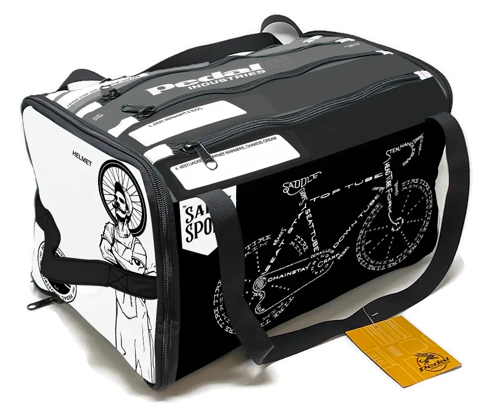 Salty Spoke 2022 RACEDAY BAG™ WHITE