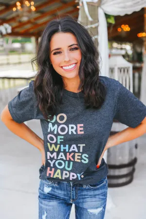 Simply Me Tee - Charcoal Grey