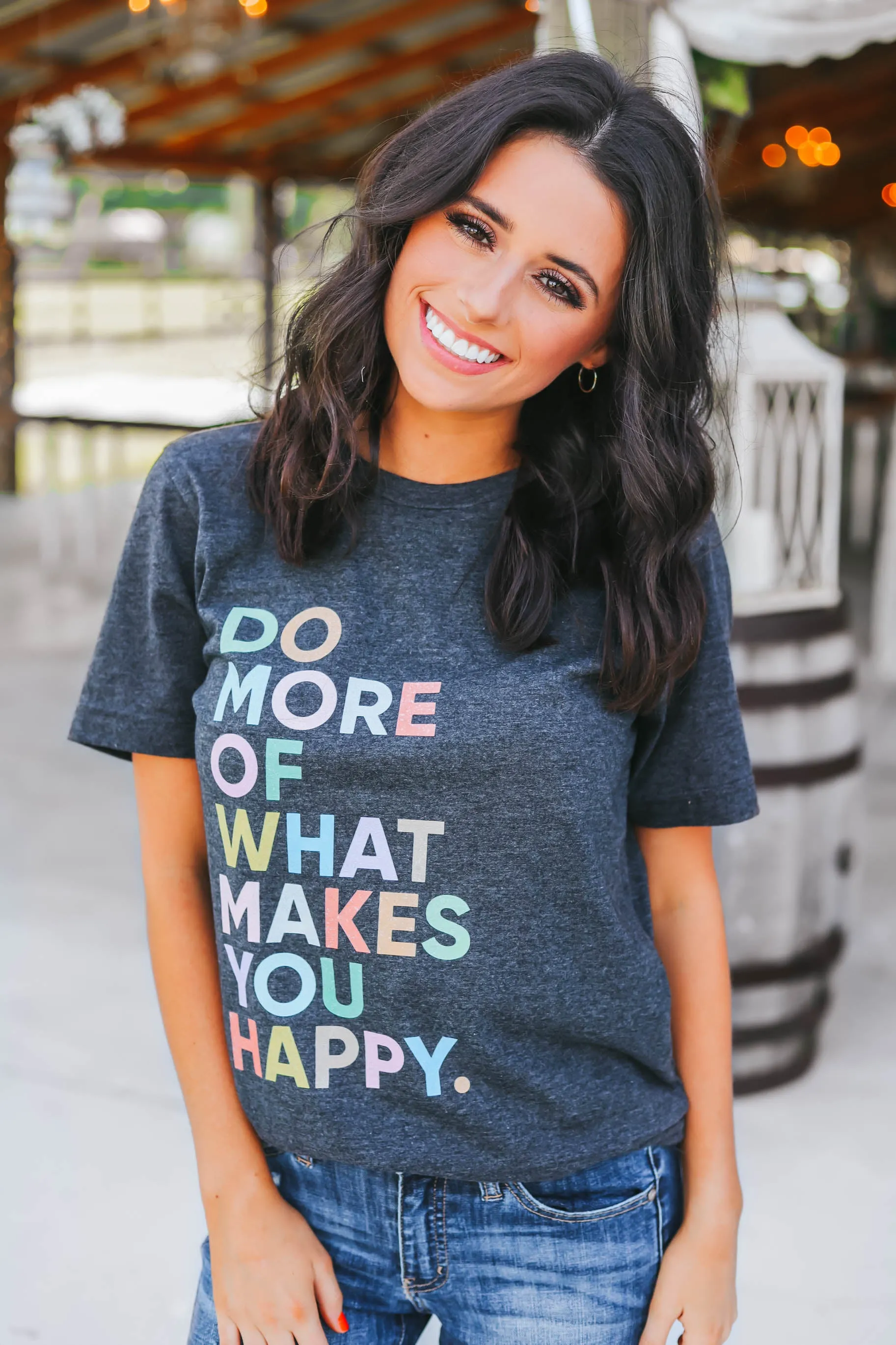 Simply Me Tee - Charcoal Grey