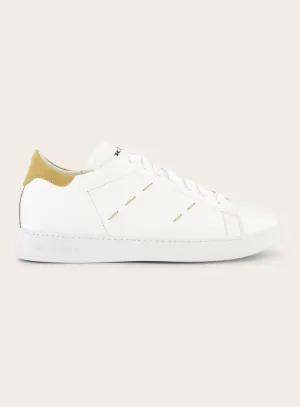 Sneakers van leer
