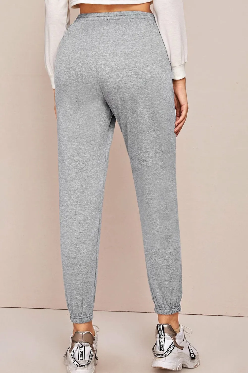 Solid grey sweatpant