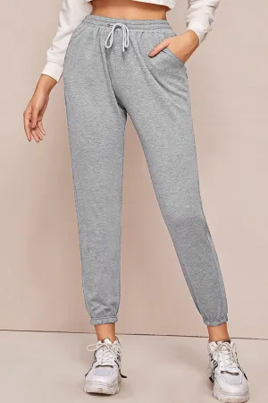 Solid grey sweatpant