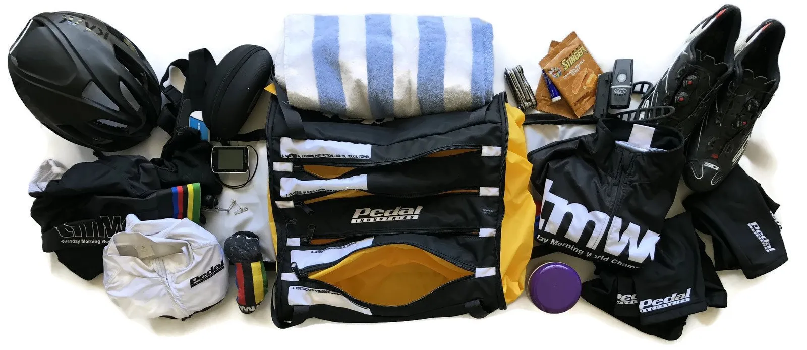 SUNCOAST VELO RACEDAY BAG