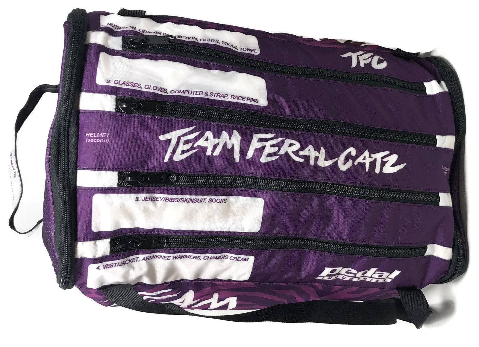 Team Feral Cats RACEDAY BAG - ships in about 3 weeks