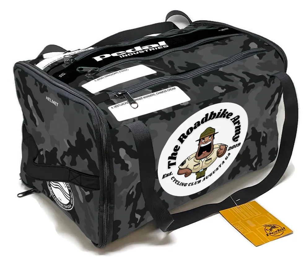 The Road Bike Army 2022 RACEDAY BAG™ Black
