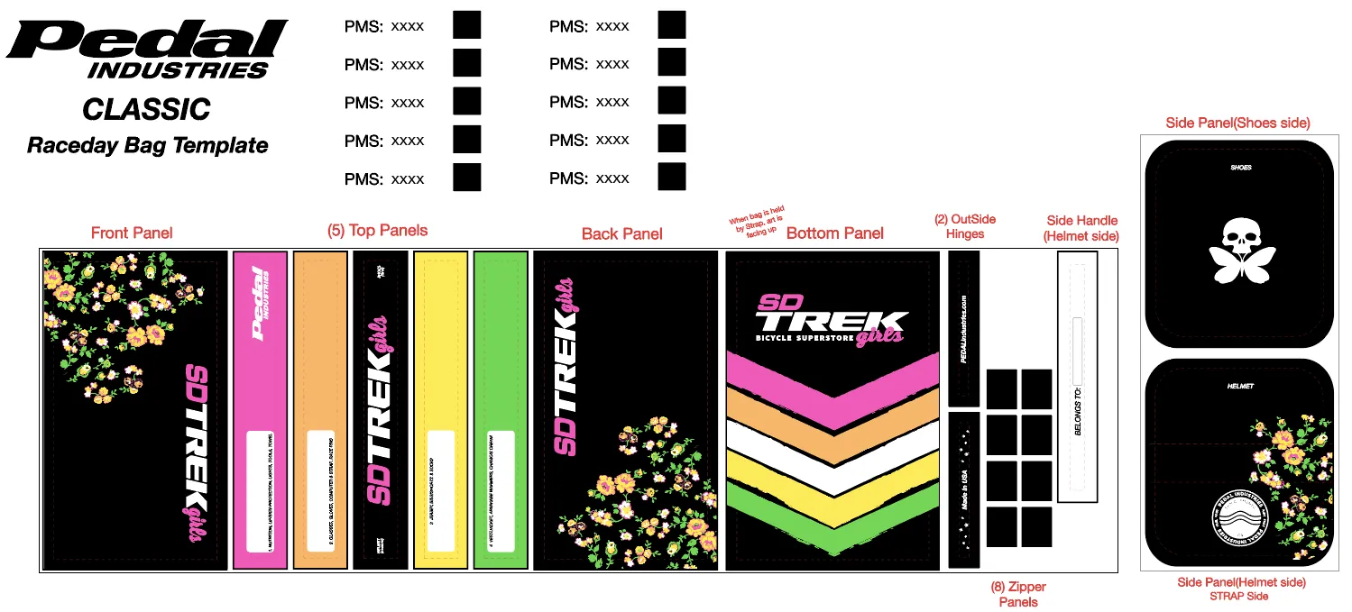 Trek Girls San Diego RACEDAY BAG