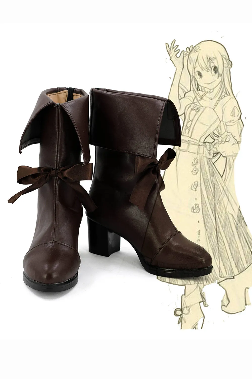 Tsuyu Boots Cosplay Shoes