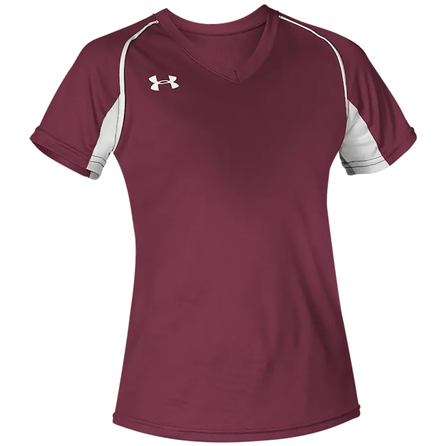 Under Armour Girls Next V-Neck Softball Jersey