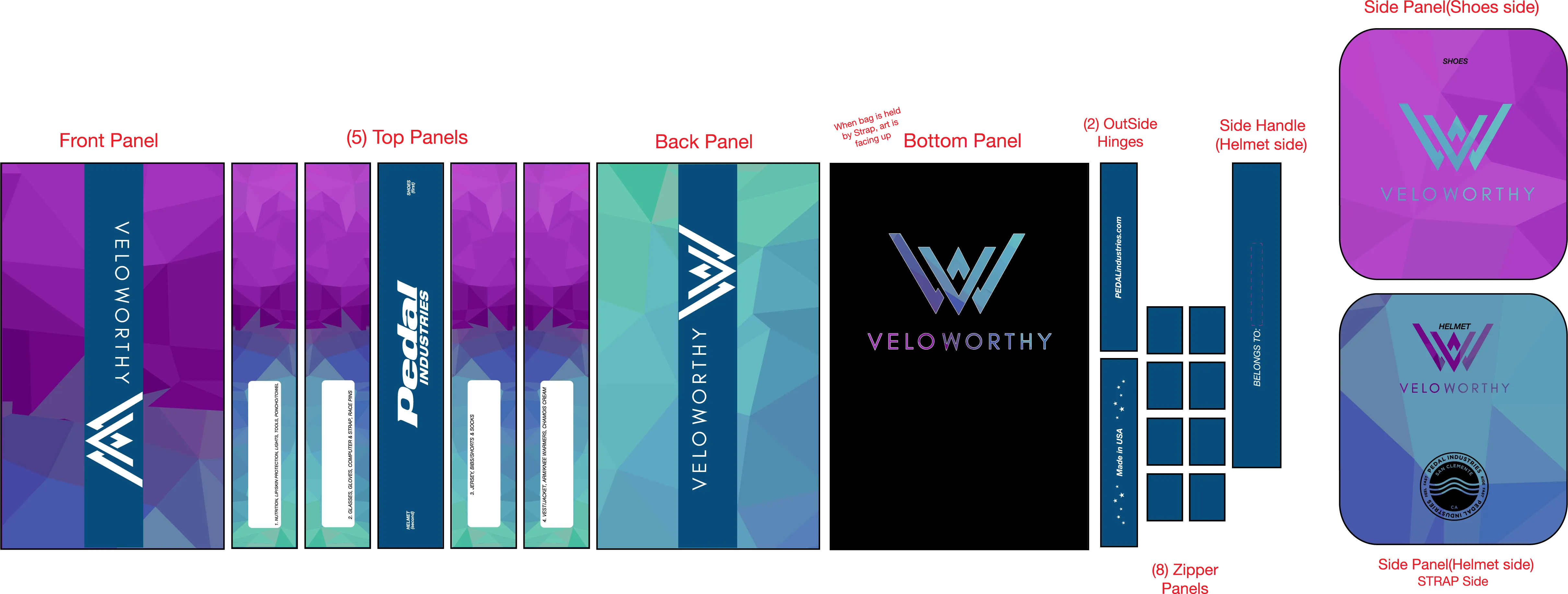 Velo Worthy RACEDAY BAG™