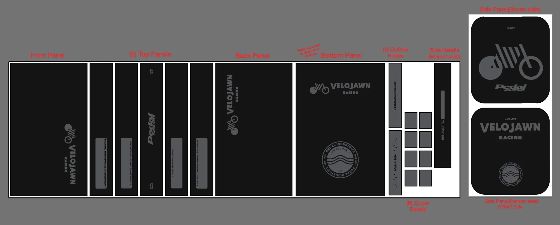 VeloJawn 2022  RACEDAY BAG™