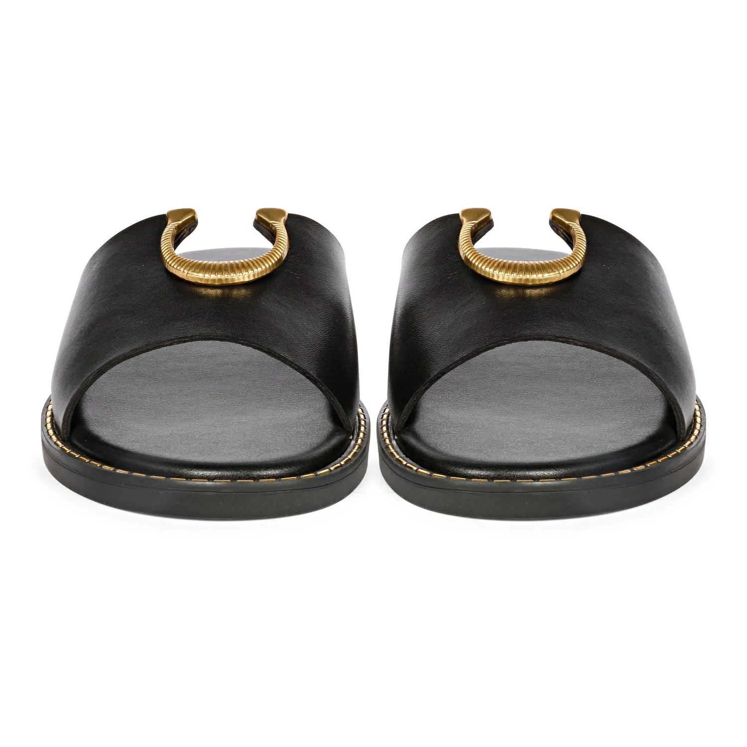 Vivi Blu - Amber Flats Footwear - Black