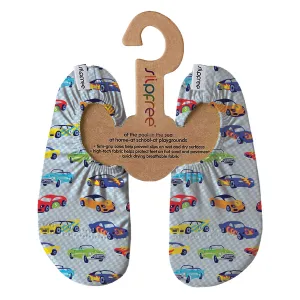 Wheels Cars Kids Slipfree Shoes