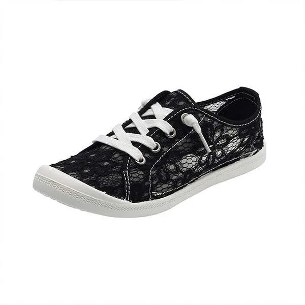 Women'S Flat Lace Fashion Casual Shoes 20257659C