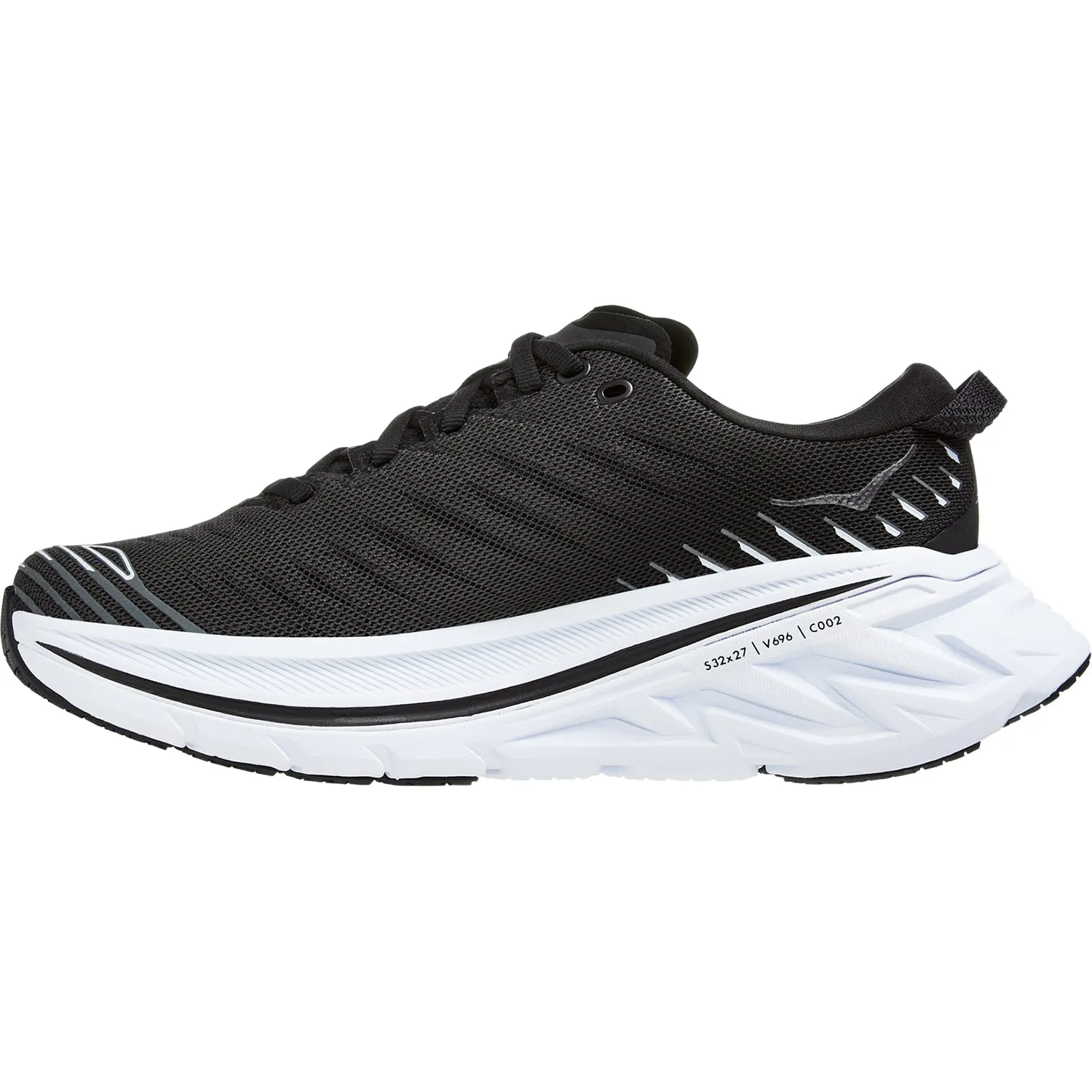 Women's Hoka Bondi X Black/White Mesh