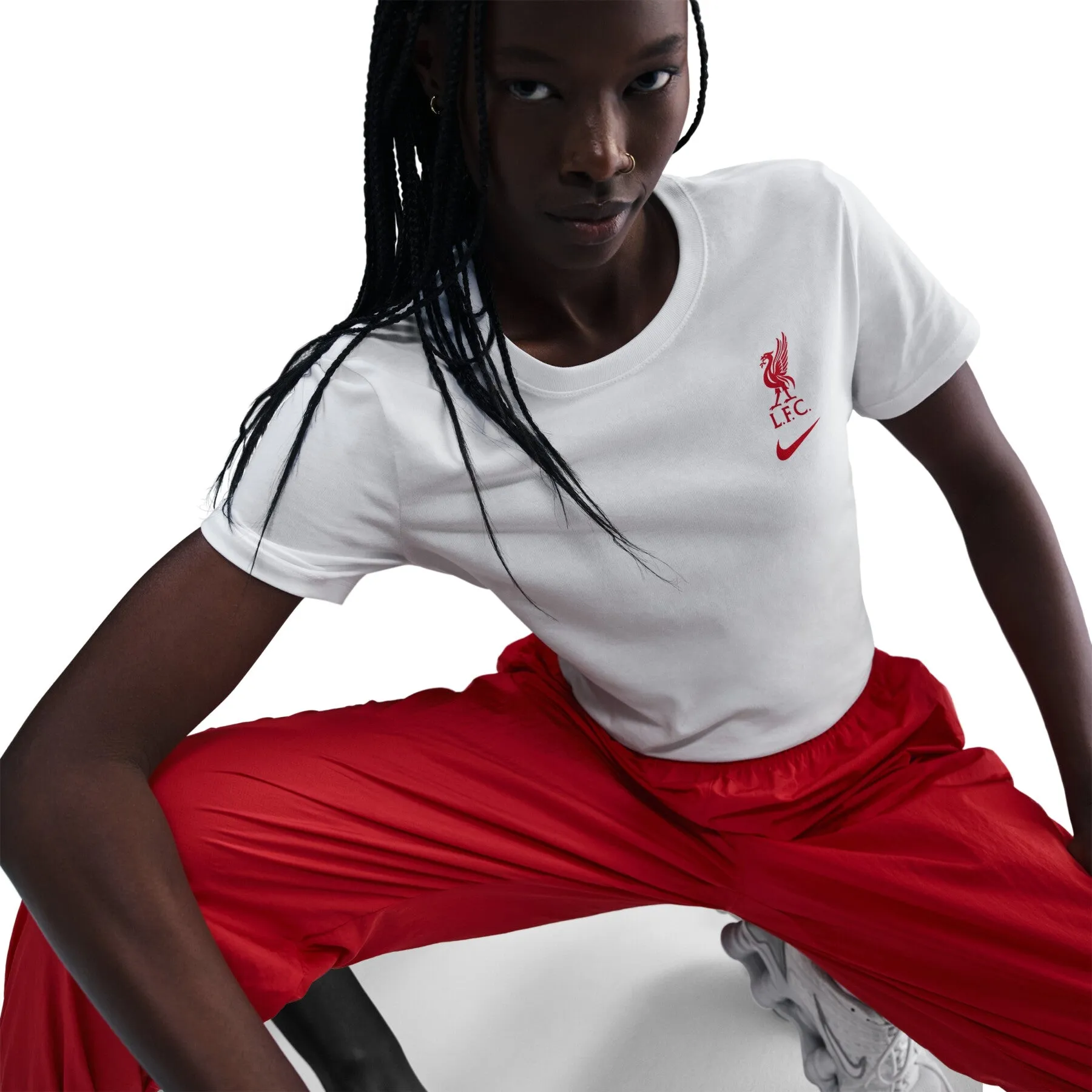 Womens Nike Liverpool FC Supporter T Shirt